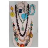 8 pcs Designer Genuine Gemstone Jewelry