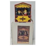 Cast Iron Punch & Judy Mechanical Coin Bank