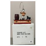 Cast Iron Trick Dog Mechanical Coin Bank
