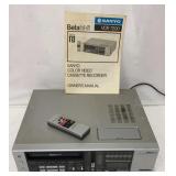 Sanyo Beta hi-fi Video Cassette Recorder