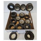 Lot (16) Asst R/C Car Racing Tires