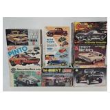 (8) Model Kits in Asst State of Completeness
