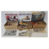 (3) Built Model Cars w/Orig Boxes