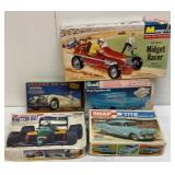 (5) Vintage Model Kits