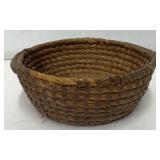 Antique Rye Straw Basket