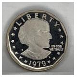1979S Type 2 Susan B Anthony Proof Dollar