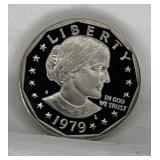 1979S Type 2 Susan B Anthony Proof Dollar