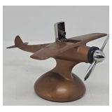 Die Casters Art Deco Airplane Cigarette Lighter