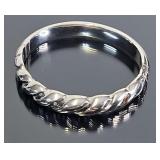 Designer Silver Bracelet Marked 950 Italy
