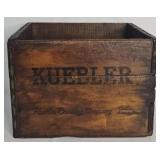 Kuebler Brewery (1933-53) Beer Crate Easton, PA