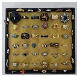 Collection of 56 Rings