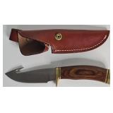 Buck 191 Fixed Blade with Gut Hook Knife w/Sheath