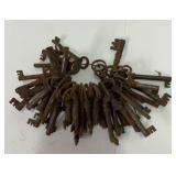 Ring of Antique furniture Keys