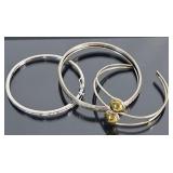 (3) Sterling Silver Bracelets (20.2 gr)