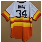 Houston Astros #34 Nolan Ryan Baseball Jersey