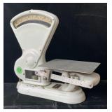Antique Toledo White Porcelain Deli Scale