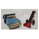 Tonka Pressed Steel Dump Truck & Sand Loader