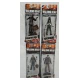 (4) 2015 McFarlane Walking Dead 5" Action Figures