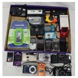 Large Lot of Cameraï¿½s and Cellular Phones