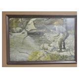 23 x 15 "Dawn of the Open Season" Framed Print