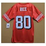 San Francisco 49ers Jerry Rice Football Jersey