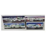 (4) Hess Gasoline Promo Trucks (MIB)
