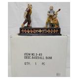 .....000000000"Baseball" Cast Iron Mechanical Bank