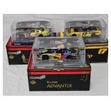 (3) Team Caliber 1:24 Die Cast Bast Car Models