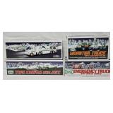 (4) Hess Trucks: 2005, 2006, 2007 & 2010 (MIB)