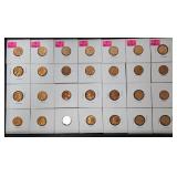 28 Brilliant Red MS65 + 1930ï¿½s Lincoln Cents