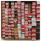 (Approx 135) New and Used Radio/TV Electron Tubes