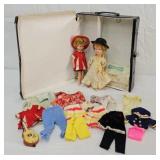 Penny Brite Dolls, Doll Case, Clothes & Access.