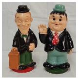 1972 Larry Harmon Co. Laurel & Hardy Vinyl Banks