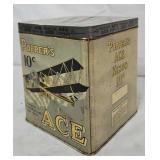 Antique Poppers Ace Tobacco Tin