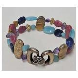 Carolyn Pollack Sterling & Stone Bracelet