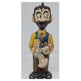 1930s B. O. Plenty Wind Up Tin Litho Toy by Marx