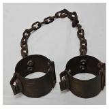 Antique Iron Prisoner Shackles