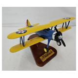 PT-17 Stearman Kaydet Mahagony Executive DeskModel