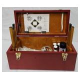 Gun Smithing Case w/Gun Cleaning Supplies