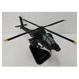 AH-64 Apache Mahogany Executive Desk Model
