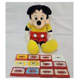 Talking Mickey Mouse Cassette Player & 11 Tapes