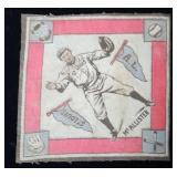 1914 B18 Bill McAllister Baseball Tobacco Blanket