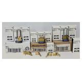 (15) New Master Padlocks