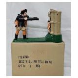"William Tell"  Cast Iron Mechanical Bank