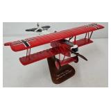 Fokker D.VII Mahagony Executive Desk Model