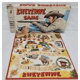 1958 Milton Bradley Cheyenne Board Game