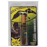 Classic Commander Double Reed Duck Call, MIP