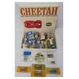 Cox Slot Car Box full of asst 1:24 Slot Car Parts