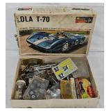Monogram Model Kit Box full of 1:24 Slot Car Parts