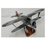 Henschel Hs 123 Mahagony Executive Desk Model